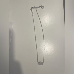 Kendra Scott Silver Pendant Necklace